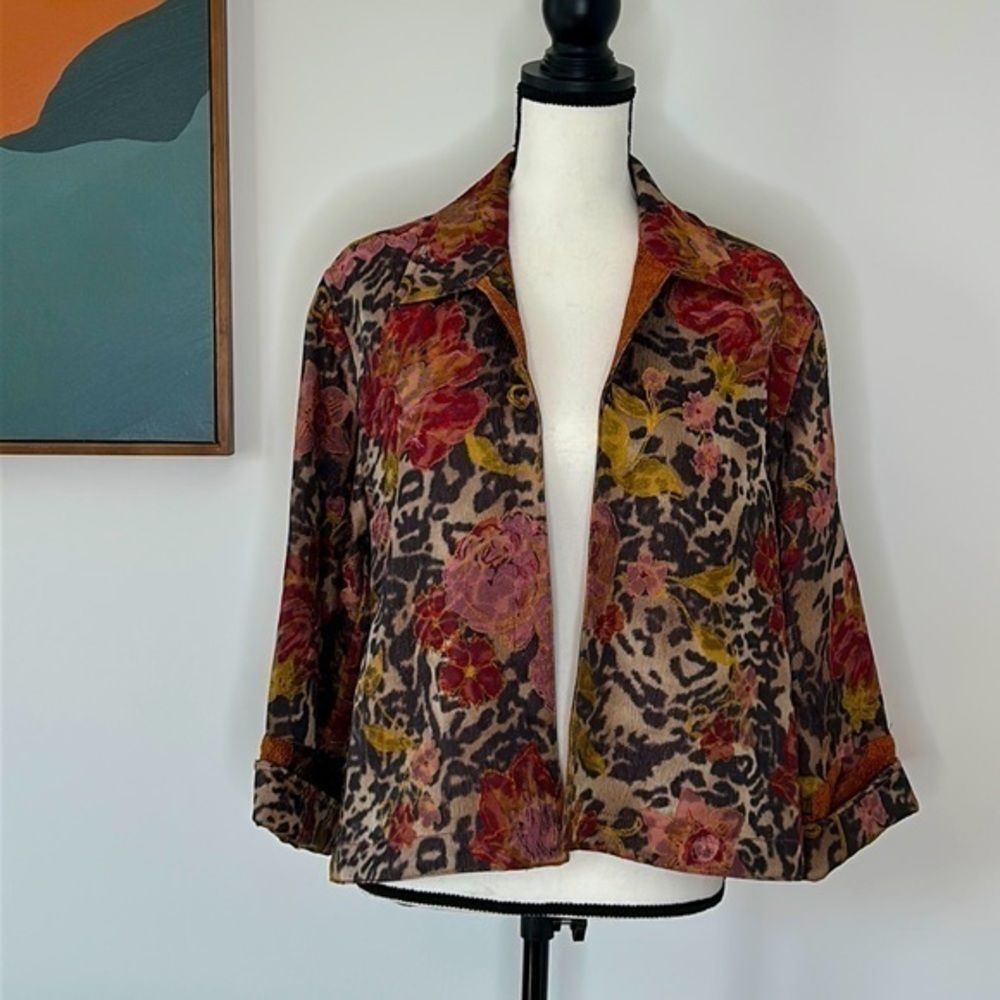Coldwater Creek open front jacket, size PM